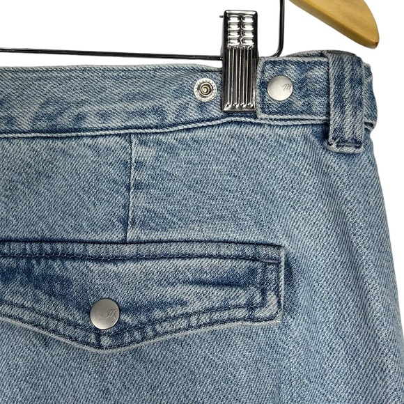 MADEWELL Low Slung Cargo Wide Leg Light-wash Loose fit Jeans 29 - Picture 7 of 11